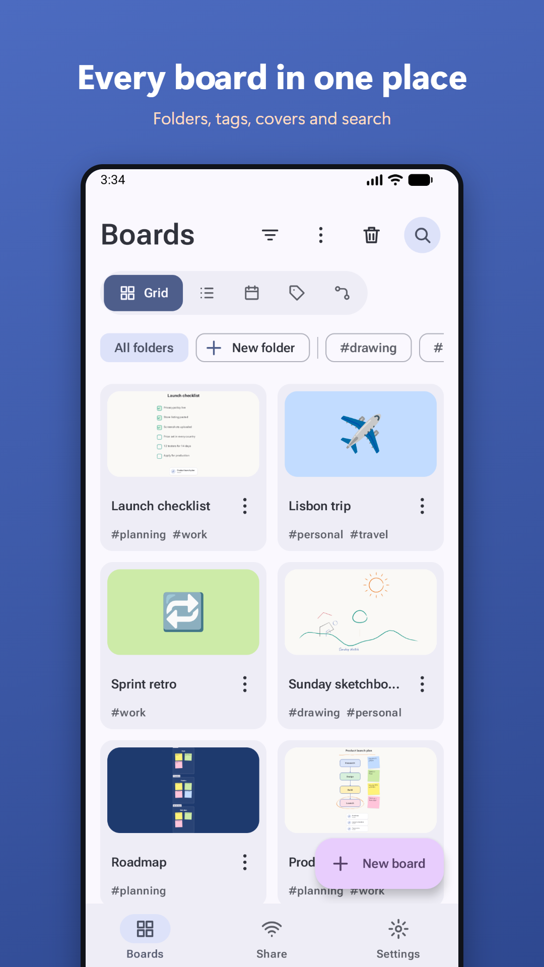 The board gallery
